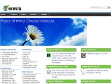 Tablet Screenshot of morovia.com